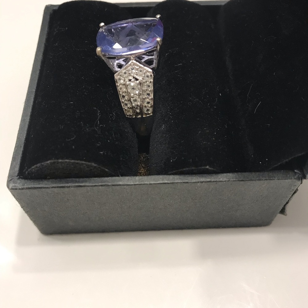 Color change fluorite ring - Picture 3 of 8